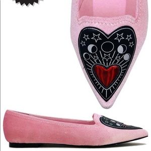 RARE STRANGECVLT Limited Edition Spirit Heart Flats